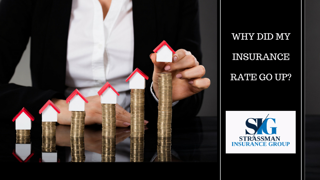 Insurance rate increases, why insurance increases, higher insurance rates, why rates increase