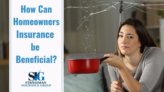 Woman in leaky house, homeowner insurance